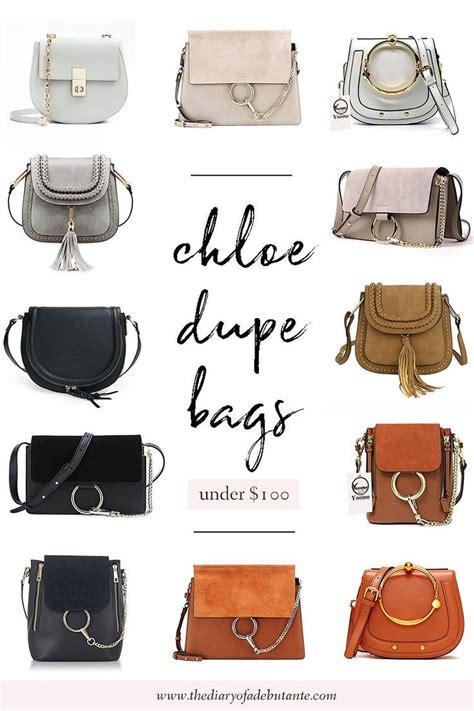 chloe look alike handbags|chloe inspired purses.